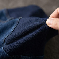Jeans de Maternidad Casuales Vintage de Cintura Alta Personalizados de Fábrica con Costura Vertical y Pierna Recta, Denim de Verano