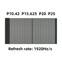 Écran LED transparent pour publicité, panneaux LED P3.91*7.81 pour fenêtres et rideaux extérieurs