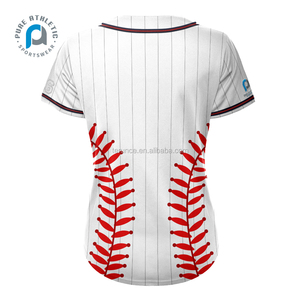 Chemises de maillot de baseball PURE de haute qualité pas chères classiques par sublimation de l'équipe de club jeunes adultes - Product Image 6