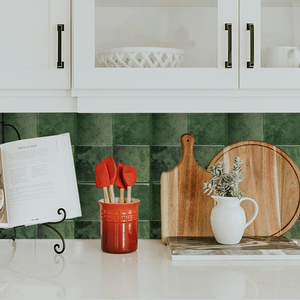 <span class=keywords><strong>Smart</strong></span> Tile 9 "X 9" Zellige-<span class=keywords><strong>Carrelage</strong></span> <span class=keywords><strong>adhésif</strong></span> 3D pour dosseret de cuisine Salle de bain <span class=keywords><strong>Carrelage</strong></span> mural pour porte - Product Image 3