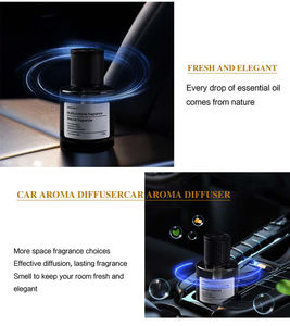 SENHAI Factory Outlet Accessoires de voiture de luxe Bouteille grise 160ml Parfums personnalisés Diffuseur <span class=keywords><strong>d</strong></span>'arômes de voiture <span class=keywords><strong>D</strong></span>écor Offre Spéciale - Product Image 4