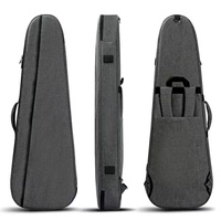 Housse de guitare pleine grandeur Aiersi rembourrée, étanche, portable, souple, accessoires pour instruments de musique, logo personnalisé OEM