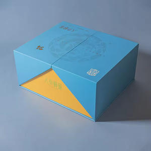 Luxury Double Door <b>Magnetic</b> Rigid <b>Gift</b> <b>Box</b> with Embossed Plastic Insert Tray - Product Image 6
