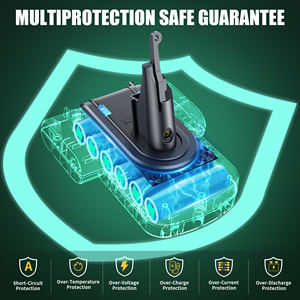 Batterie 2000mAh pour Dy Son <span class=keywords><strong>V7</strong></span>, <span class=keywords><strong>V7</strong></span> Animal, <span class=keywords><strong>V7</strong></span> <span class=keywords><strong>Motorhead</strong></span> Pro, Aspirateur, <span class=keywords><strong>V7</strong></span> Total Clean, <span class=keywords><strong>V7</strong></span> Trigger - Product Image 3