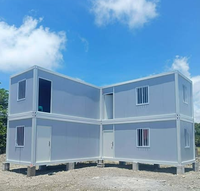 Maison préfabriquée en conteneur pour l'hébergement des travailleurs, le camping de construction et les dortoirs temporaires