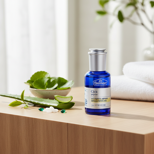THEFACESHOP สำหรับ CICA Ampoule เฟิร์มมิ่งครีมให้ความชุ่มชื้นอิมัลชัน Niacinamide Vitamin B5 Aloe Vera Green Tea-100ml - Product Image 3