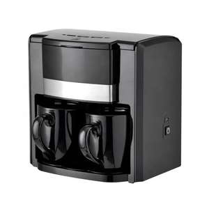 Symay <span class=keywords><strong>Cafetera</strong></span> Eléctrica con <span class=keywords><strong>Dos</strong></span> <span class=keywords><strong>Tazas</strong></span> <span class=keywords><strong>Cafetera</strong></span> de <span class=keywords><strong>Goteo</strong></span>, <span class=keywords><strong>Cafetera</strong></span> Espresso para 1-2 Personas - Product Image 1