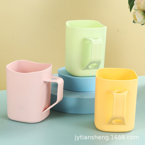 Tian Sheng <b>Toothbrush</b> Cup Square Thickened Pp With Brush <b>Holder</b> For Bathroom Use - Product Image 5