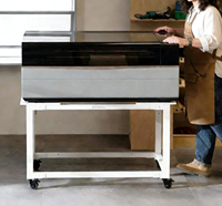 Grabador y Cortador Láser Portátil X-Tool P3 CO2, Sistema de Control Cypcut, Máquina de Grabado de Escritorio de Alta Precisión, Corte de Metal AI/PLT