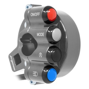 ฝาครอบควบคุมคันเร่งพร้อมสวิตช์แฮนด์บาร์ในตัวสำหรับ BMW S 1000 RR (รุ่นแข่ง) (ไทเทเนียม) - Product Image 2