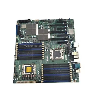 Carte mère de serveur d'origine pour X8DAH+-F, double processeur X58 LGA 1366, compatible X5650 L5520, entièrement testée, bonne qualité, X8DAH+-F double processeur X - Product Image 1