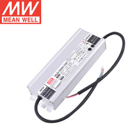 MEAN WELL HLG-320H-12A 320W LED Driver 12V 22A IP65 PFC actif étanche idéal pour les applications d'éclairage extérieur