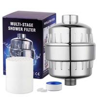 Filtro De Ducha Cartouche filtrante à charbon ionique Kdf Filtre à eau de douche pour pommeau de douche