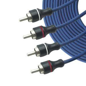 Calidad de fidelidad de alta gama 2 RCA Audio AV <span class=keywords><strong>Cable</strong></span> RCA <span class=keywords><strong>Cable</strong></span> chapado en oro Moldeo por inyección para HDTV Cobre puro - Product Image 2