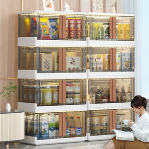 صندوق تخزين قابل للطي من هايكسينغ بسعة 95 لتر/72 لتر صديق للبيئة مصنوع من البلاستيك لتخزين الألعاب والتعبئة بشكل مستطيل - Product Image 3