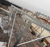 Support de panneau solaire en profilé en alliage zinc-aluminium-magnésium auto-réparant galvanisé à chaud avec garantie de 25 ans