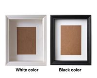 Cadre de présentation Shadow Box 20x25cm pour médailles, objets de collection, jouets, photos – Cadre 3D profond en MDF, anti-décoloration, passe-partout sans acide, taille personnalisée, OEM