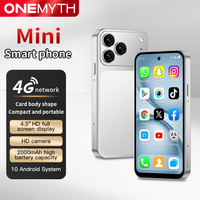 A19 Mini Akıllı Telefon 4.5" HD Android 10 2GB/3GB RAM 16GB/64GB ROM Çift SIM 4G Play Store Taşınabilir Cep Telefonu