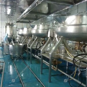 สายการ<span class=keywords><strong>ผล</strong></span>ิตน้ำผลไม้อัตโนมัติซานฟู พร้อมเครื่องพาสเจอร์ไรซ์สำหรับซอสมะเขือเทศ ความจุ 15 ตัน/ชม. - Product Image 4