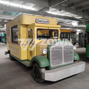 2026 New Design Mobile Kitchen Food Cart Hot Dog <b>Coffee</b> Ice Cream Van Street Food Electric Catering Cart Mobile Food Kiosk - Product Image 2