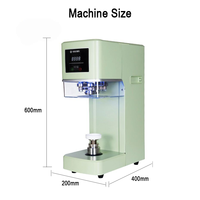 Machine de scellage automatique de canettes de soda, machine de scellage de canettes en acier inoxydable pour thé à bulles, avec certification CE