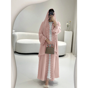 Abaya Islamique Femme Casual Premium en Gros, Derniers Modèles d'Abaya Simples, Abaya en Dentelle - Product Image 1