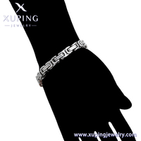 XUPING T000835032 Diseño de cadena original Antiguo Real Simple Cool Moda Acero inoxidable Pulsera de joyería de acero inoxidable