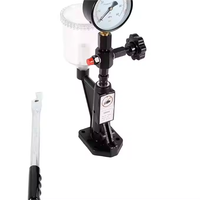 Testeur d'injecteurs diesel robuste, testeur Pop, 60 MPa 600 bars, jauge à double échelle, testeur de buse pour la réparation de moteurs diesel de voitures et de camions