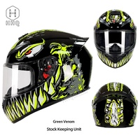 Casque de moto de course pour motos électriques, en ABS, style hiver, avec grand spoiler arrière, pour la sécurité des fabricants