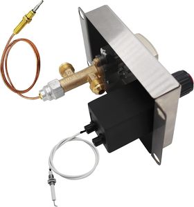 LPG Propane <strong>Gas</strong> Flame Failure Safety Control Valve Kit <strong>Thermocouple</strong> for Outdoor <strong>Fireplaces</strong> Cookers Heaters - Product Image 3