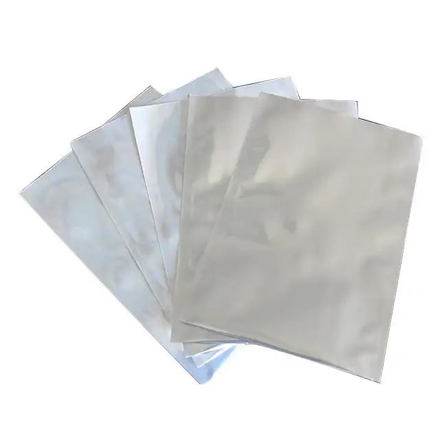 Лидер продаж OEM/ODM серебристый многоразовый небольшой ламинированный мешок для еды из алюминиевой фольги mylar