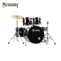 Nouveaux produits intéressants Starway D10 Percussion Instrument de musique professionnel enfants batterie ensemble