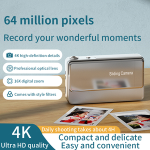 Sourcingark Retro Sliding Digital Camera 4K Compact Pocket Camera with HIgh-quality Sensor 2.8 Inch IPS Screen 16X Zoom M15 - Product Image 6