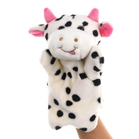 Peluche animalière Marionnette à main unisexe pour enfants et adultes