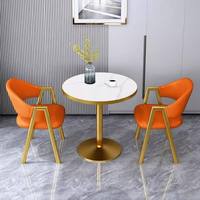 Ensemble de mobilier de restaurant moderne, tables et chaises de restaurant, ensemble table et chaises de salle à manger, banquette de restaurant, table et chaises de café, banquette en fer