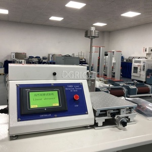 Deri için dijital 999 RPM dokunmatik ekran TABER doğrusal aşınma Test makinesi - Product Image 6