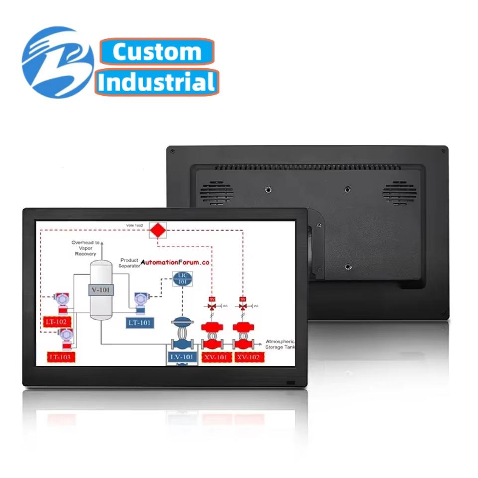 Wholesale 13.3 Inch TFT LED IPS HD Screen VESA Desktop VGA Port Industrial Monitor for POS CCTV PC in Stock