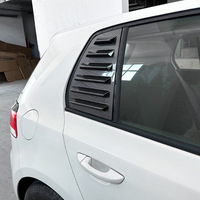 Kit carrosserie pour Golf 6 Volkswagen MK6 2008-2012, autocollant de fenêtre triangulaire à persiennes, modification des ailes de voiture
