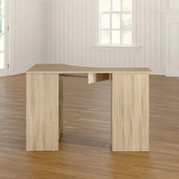 Bureau d'ordinateur multifonctionnel extensible en bois, design best-seller, avec armoire intégrée