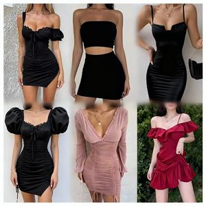 批发女式休闲连衣裙款式库存混合款式随机发货衣服 - Product Image 4