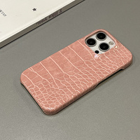 Étui de téléphone portable classique en cuir PU résistant aux chocs pour 17 16 15 14 13 12 11 Pro Max, coque arrière rigide semi-enveloppante