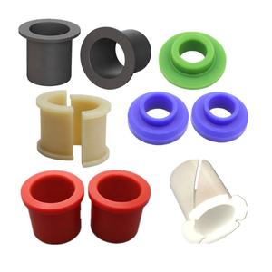 Bushing Flens Nylon M14 M15, Seal Bearing Bentuk T, Washer Bahu, Bushing Plastik POM PA66 PA6 Delrin - Product Image 3