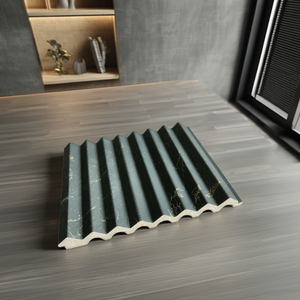 Persiennes à charbon de bois PS écologiques Installation facile Panneau mural étanche pour la décoration de villa <span class=keywords><strong>Produit</strong></span> en plastique le plus populaire - Product Image 4