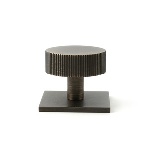 Maxery Maxery Nordic Solid Brass <strong>Pull</strong> Handles With Plate Antique <strong>Bronze</strong> <strong>Cabinet</strong> Handles Drawer Knobs for Home Decor - Product Image 1
