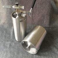 Chariot de nettoyage pour fût de bière extérieur en acier de 10 litres, personnalisable, norme européenne, fabriqué en Chine, en promotion