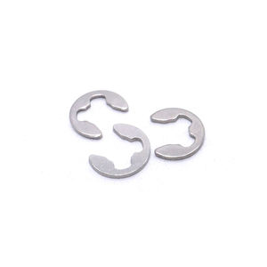 Anillo de Retención Tipo <span class=keywords><strong>E</strong></span>, <span class=keywords><strong>Clip</strong></span> <span class=keywords><strong>E</strong></span> para Eje, Estándar DIN 6799, Tamaño Métrico Personalizado Disponible, Acero al Carbono - Product Image 2