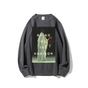 Camiseta <span class=keywords><strong>de</strong></span> la banda <span class=keywords><strong>Bring</strong></span> <span class=keywords><strong>Me</strong></span> the <span class=keywords><strong>Horizon</strong></span>, estilo retro rock, manga larga, vintage, con cuello redondo - Product Image 5