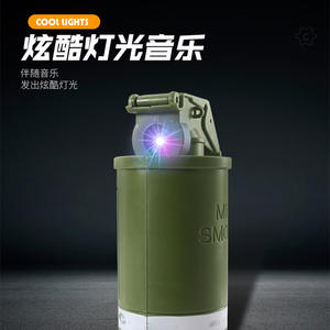 <span class=keywords><strong>Granada</strong></span> de humo creativa, sonido eléctrico, luz y música, modelo de utilería de humo, humidificadores de oficina, juguete en aerosol - Product Image 4