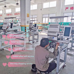 YONTHIN mesin bordir computerize kepala tunggal-desain 160, 15 tulisan Monogram, 4 Hoops, USB Import, LCD Touchscreen - Product Image 6