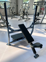 ROSEN Banc de musculation inclinable réglable pour l'entraînement des pectoraux, équipement de fitness commercial pour la musculation et l'entraînement de force
